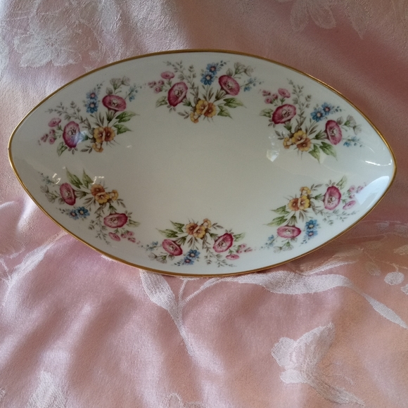 Vintage Porcelain Oval serving Dish Gerold Porzellan Tellau Bavaria Germany - Picture 1 of 13